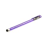 System-S Stylus Touch Pen kapazitiver Eingabestift 10,5 cm, Lila