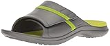 Crocs Unisex-Erwachsene Modi Sport Slide U Dusch- & Badeschuhe, Grau (Graphite/Volt Green 0a1), 37/38 EU