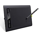Aibecy Acepen AP1060 10 * 6 Zoll Art Digital Grafiktablett Grafikmonitor Tablet Pen Display Kit mit batterielosem Stylus 8192 Druckstufen 8 Express Tasten Kompatibel mit Windows 10/8/7 und Mac OS