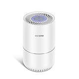 Luftreiniger i@HOME Luftreiniger mit H13 HEPA Aktivkohlefilter, bis zu 20 m², 99,97% Filterleistung, Air Purifier für Staub Pollen Tierhaare