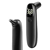 SOYES Fieberthermometer Kontaktlos, Infrarot Digitales Thermometer, Stirnthermometer mit LCD Anzeige, Sofortige Genaue Ablesung und Hoher Temperaturalarm