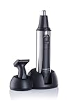 Severin HairCare HS 0781 Nasen-/Ohrhaarschneide-Set, Edelstahl-schwarz