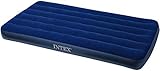 Intex Classic Downy Luftbett - Twin - 99 x 191 x 22 cm - Blau