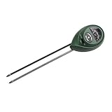 3 in 1 Boden-Feuchtigkeitsmesser für Garten, Bauernhof, Rasen Beide Indoor & Outdoor Boden-pH und Feuchte, Lichtstärke Meter Pflanze Tester