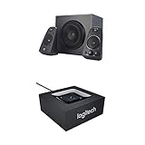 Logitech Z623 Soundsysteme 2.1 Stereo-Lautsprecher THX (mit Subwoofer) schwarz + Logitech Bluetooth Audio Adapter schwarz