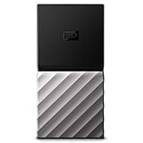 Western Digital WDBKVX5120PSL-WESN My Passport Portable SSD 512GB, Schwarz/Metallic