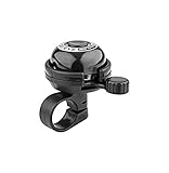Cateye Pb-600 Super Mini Bell Fahrradklingel, Schwarz, Einheitsgröße