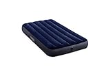 Intex Classic Downy Blue Dura-Beam Serie Twin Luftbett, Blau, 191 x 99 x 25 cm (L x B x H)