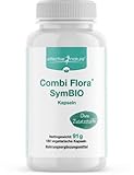 effective nature - Combi Flora SymBIO - Mit 4 Mrd. Darmbakterien und Bio-Inulin - vegan - 180 Kapseln