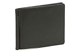 LEAS Dollar Clip Geldscheinklammer Geldklammer Money Clip ohne Kleingeldfach Echt-Leder, schwarz Special Edition