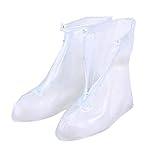 Styledress Überschuhe Mehrweg, Schuhüberzieher Wasserdicht, Regenüberschuhe Fahrrad, Regenschutz Schuhe, Silikon Überschuhe, Gummistiefel Überzieher