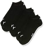 PUMA Unisex Sneakers Socken Sportsocken 6er Pack, Schwarz, 39/42