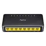 Cudy FS108D 8-Port Fast Ethernet Switch 10/100 Mbit/s | Netzwerk Switch | LAN Switch | Plug and Play | Lüfterlose Ruhe | Nicht verwaltet | Automatische Geschwindigkeits- und Duplexanpassung