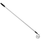 Alomejor Teleskop-Golfball-Retriever 3-teiliger Golfball-Scooper aus Aluminiumlegierung