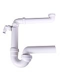 Dallmer 040220 Raumspar-Siphon 121 SL, 1½'' x DN 50 superleise