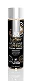 SYSTEM JO Gleitmittel auf Wasserbasis Hazlenut Espresso Gelato Transparent, 120 ml