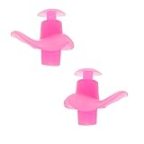 1 Paar Unisex Kinder Erwachsene Silikon Schwimmen Ohrenschutz Gehörschutz Stecker - Pink