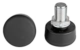 Rookie Toestop Verstellbar (2 Stück) Räder, Unisex, Erwachsene, Schwarz, Einheitsgröße
