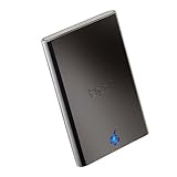 Bipra S2 Externe Festplatte, 6,35 cm (2,5 Zoll), USB 2.0, NTFS, Schwarz (320 GB)