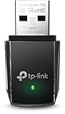 TP-Link Archer T3U AC1300 Dual Band WLAN Adapter (867Mbit/s (5GHz), 400Mbit/s (2,4GHz) 802.11ac, USB 3.0, MU MIMO, unterstützt Windows 10/8.1/8/7/XP,Mac OS X) schwarz