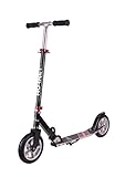 Hornet Scooter Roller Air 200, schwarz/rot | Luftreifen Big Wheel | Tret-Roller luftbereift | Kick-Scooter | 14533