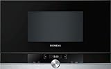 Siemens BF634LGS1 iQ700 Mikrowelle / 900 W / 21 L Garraum / Edelstahl / LED-Innenbeleuchtung / TFT-Display