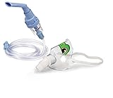 Philips Respironics SideStream wiederverwendbarer Vernebler Patienten Pack (Kinder) mit Schlauch, Mundstück und Tucker die Schildkröte Kinder-Maske, HH1310/00