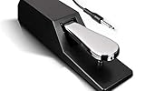 Alesis ASP-2 - Universelles Sustain-Pedal mit Piano-Style-Action für MIDI-Keyboards, Digitalpianos und mehr