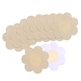 KQueenStar Nipple Cover - Einweg Wasserdichte Unsichtbare Satin Nippelabdeckung Einweg Brust Aufkleber Nippel Cover Nippelpads, M, Farbe