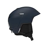 Salomon Herren Ski- und Snowboardhelm, Verstellbare Passform, Größe M, Kopfumfang 56-59 cm, PIONEER LT, Blau (Dress Blue), L41159100