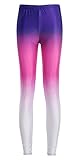 BOZEVON Gedruckt Elastischen Sexy Strumpfhosen Leggings - A 1