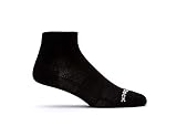 Wrightsock Herren Füßlinge Gr. M, Schwarz