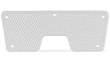 wellenshop Heckschutzplatte für Außenborder Kunststoff Platte Schutz Boot Schlauchboot Spiegel Heck Farbe Weiß, Größe 230 x 86 mm