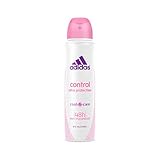 adidas Control Cool & Care Deospray für Damen – Antitranspirant Deo hält den ganzen Tag frisch & ist sanft zur Haut – pH-hautfreundlich – 1 x 150 ml