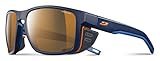 Julbo Shield Sonnenbrille Unisex Erwachsene one size Blau / Blau / Orange