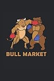 Bull Market: Cooles Aktien Investor Notizbuch, Bull Vs. Bear Börsen Investment Bulle & Bär Sprüche I Kariert 120 Seiten, A5
