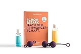 Amorelie Beckenbodentrainer Set 3x36g Liebeskugeln Kombinierbar Gleitgel Massageöl