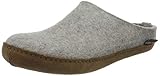 Haflinger Unisex-Erwachsene Emils Choice Pantoffel Hausschuh, steingraumeliert, 40