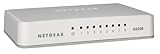 NETGEAR GS208 8-Port Gigabit Ethernet LAN Switch (Netzwerk-Switch für Desktop, Plug-and-Play, lüfterlos)