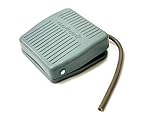 Pedal Schalter, TFS-201, 10A 250V AC Fußschalter Pedalschalter Tritttaster Fuß On/Off Control mit 18cm Kabel Reset-Schalter