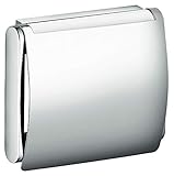 Keuco 14960010000 Plan Toilettenpapierhalter mit Deckel chrom
