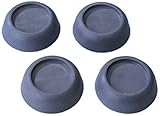 WENKO Vibrationsdämpfer 4er Set - 4er Set, Thermoplast, 4.5 x 2 x 4.5 cm, Grau