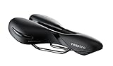 Selle Royal Respiro Soft Athletic Sattel, schwarz, 25.6 x 22.7 cm