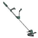 Bosch Akku Rasentrimmer UniversalGrassCut 18 (ohne Akku, 18 Volt System, Schnittkreisdurchmesser: 26 cm, verstellbare Handgriffe, im Karton)