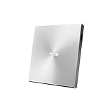 Asus ZenDrive U7M externer DVD-Brenner (für Apple MacBook & Windows PCs/Notebooks, inkl. 2x M-Disk Rohlingen, Brennsoftware & Nero Backup App, M-Disc Support, USB 2.0) silber