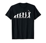 Golf Evolution T-Shirt - Golfer & Golfspieler Geschenk