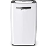 Pro Breeze Luftentfeuchter 20L in 24h Entfeuchtungsleistung - Raumgröße ca. 195m³ (~30 m²) - mit 4 Betriebsarten, Digitalanzeige, Ablaufschlauch, Wäschetrocknung, Timer - Gegen Feuchtigkeit, Schimmel