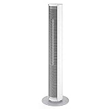 Stadler Form Turmventilator Peter mit Timer- und Schwenkfunktion inkl. Fernbedienung, drei Geschwindigkeitsstufen, weiß/silber