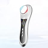 Skin Whitening Maschine, Heiße und Kalte RF Vibration Anti Aging Gesichts Toning Gerät Faltenentferner Maschine Beseitigen Sie Ödeme, Haut Reinigen und Poren Schrumpfen