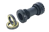 Norton Shores Tretlager Innenlager Bottom Bracket BSA Shimano Hollowtech II schwarz/Black 88g leicht XTR XT LX